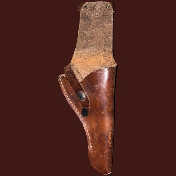 Vintage Smith & Wesson Brown Leather Gun Holster - Picture 4 of 8